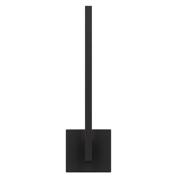 Alteck Lana 18" LED Outdoor Wall Sconce, Sand Black