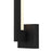 Alteck Lana 18" LED Outdoor Wall Sconce, Sand Black