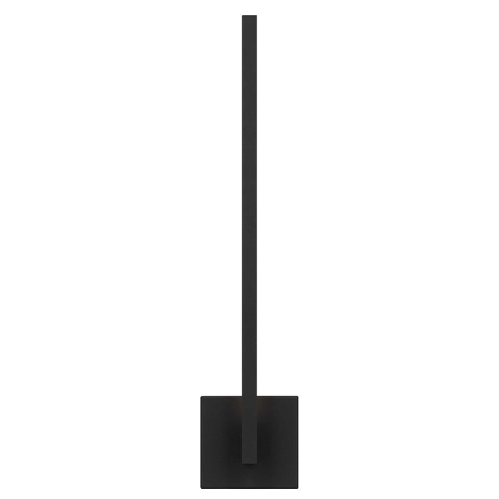 Alteck Lana 24" LED Outdoor Wall Sconce, Sand Black