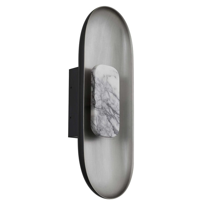 Alteck Marilyn 20" LED Outdoor Sconce, Sand Black BA