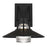 Alteck Radiant 10.5" LED Outdoor Wall Sconce, Sand Black