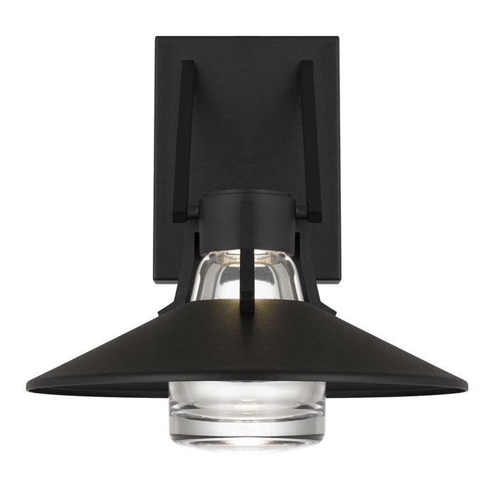 Alteck Radiant 10.5" LED Outdoor Wall Sconce, Sand Black