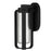 Alteck Clover 12" LED Outdoor Sconce, Black/Clear, Sand Black