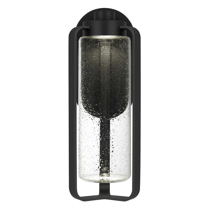 Alteck Clover 15.5" LED Outdoor Wall Sconce, Sand Black