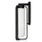 Alteck Clover 15.5" LED Outdoor Wall Sconce, Sand Black