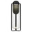 Alteck Clover 22" LED Outdoor Sconce, Black/Clear, Sand Black