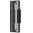 Alteck In/Out 18.5" LED Outdoor Wall Sconce, Sand Black