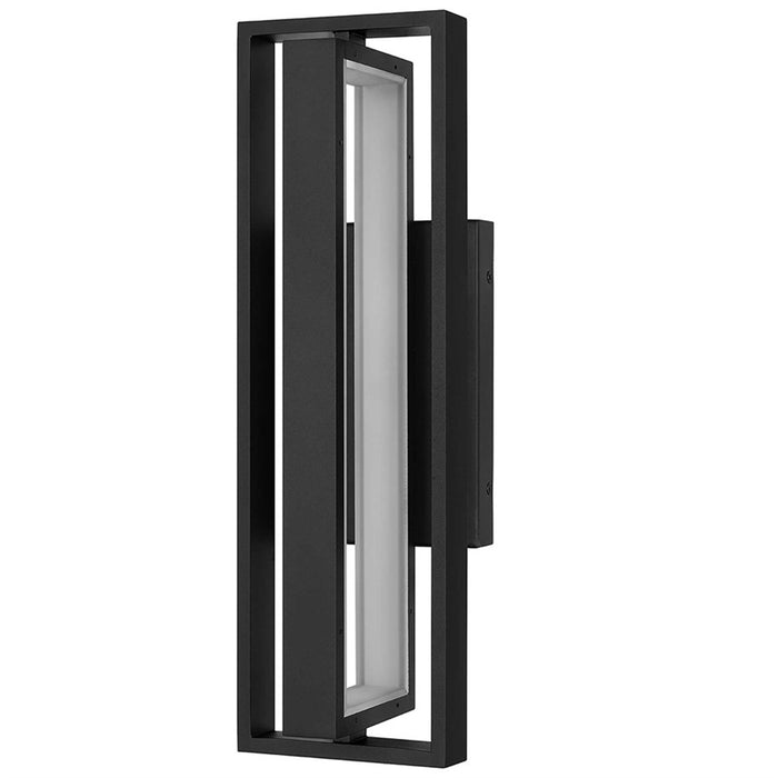 Alteck In/Out 18.5" LED Outdoor Wall Sconce, Sand Black