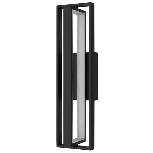 Alteck In/Out 24.5" LED Outdoor Wall Sconce, Sand Black