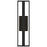 Alteck In/Out 24.5" LED Outdoor Wall Sconce, Sand Black