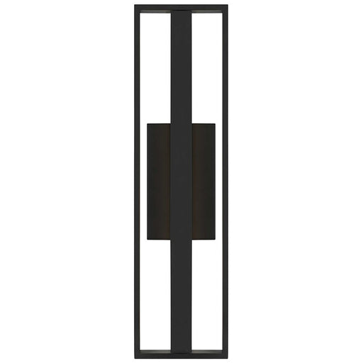 Alteck In/Out 24.5" LED Outdoor Wall Sconce, Sand Black