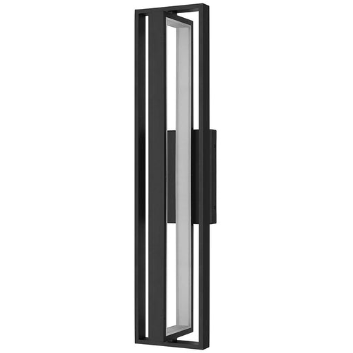 Alteck In/Out 32.5" LED Outdoor Wall Sconce, Sand Black