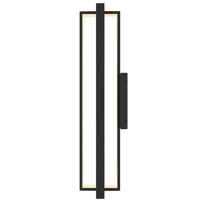 Alteck In/Out 32.5" LED Outdoor Wall Sconce, Sand Black
