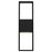 Alteck Miami 18" LED Outdoor Sconce, Black/Sand, Sand Black