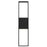 Alteck Miami 32" LED Outdoor Sconce, Black/Sand, Sand Black