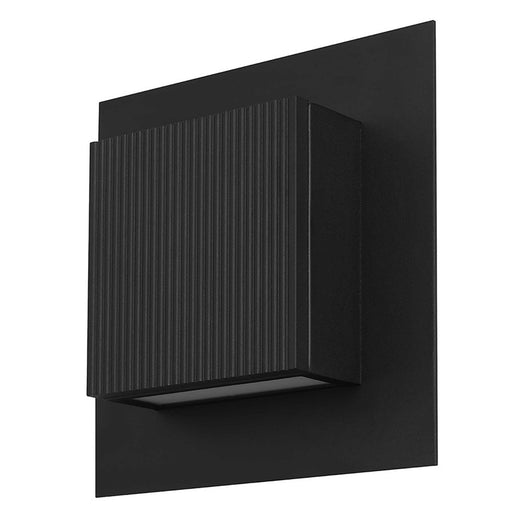 Alteck Miami 10.25" LED Outdoor Wall Sconce, Sand Black