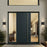 Alteck Miami 8" LED Outdoor Sconce, Black/Sand, Sand Black