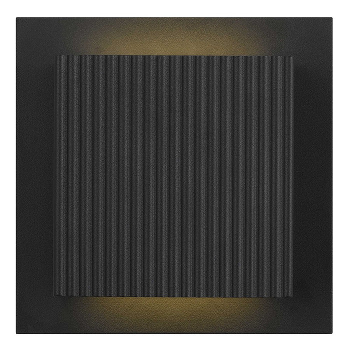 Alteck Miami 6.25" LED Outdoor Wall Sconce, Sand Black
