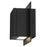 Alteck Miami 6.25" LED Outdoor Wall Sconce, Sand Black