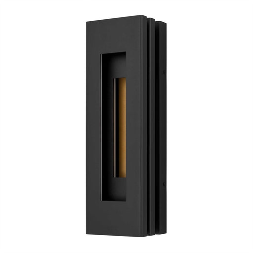 Alteck Layer 18" LED Outdoor Wall Sconce, Sand Black