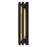 Alteck Layer 18" LED Outdoor Wall Sconce, Sand Black