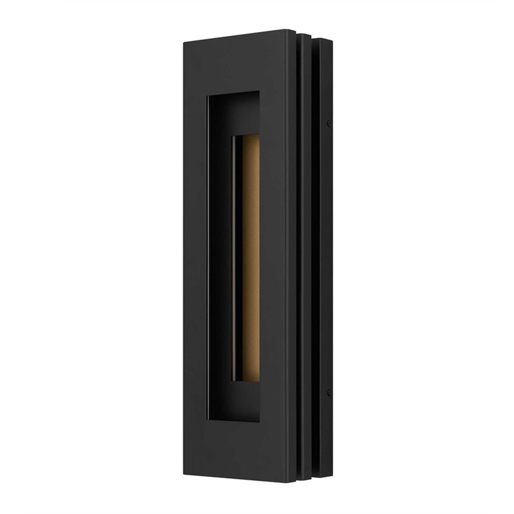Alteck Layer 22" LED Outdoor Wall Sconce, Sand Black