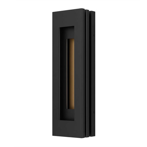 Alteck Layer 22" LED Outdoor Wall Sconce, Sand Black