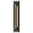 Alteck Layer 22" LED Outdoor Wall Sconce, Sand Black