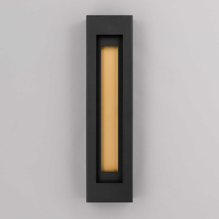 Alteck Layer 30" LED Outdoor Wall Sconce, Sand Black