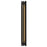 Alteck Layer 38" LED Outdoor Wall Sconce, Sand Black