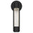 Alteck Tig 14" LED Outdoor Sconce, Black/Clear, Sand Black