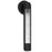Alteck Tig 18" LED Outdoor Sconce, Black/Clear, Sand Black