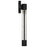 Alteck Tig 18" LED Outdoor Sconce, Black/Clear, Sand Black