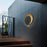 Alteck Eclipse 24.75" LED Outdoor Sconce, Sand Black