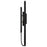 Alteck Raymond 30" LED Outdoor Wall Sconce, Sand Black