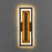 Alteck Panels 20" LED Outdoor Wall Sconce, Dark Bronze