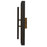 Alteck Panels 20" LED Outdoor Wall Sconce, Dark Bronze
