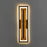 Alteck Panels 26" LED Outdoor Wall Sconce, Dark Bronze