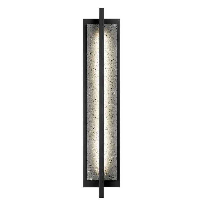 Alteck Dakota 32" LED Outdoor Wall Sconce, Sand Black
