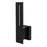Alteck Slot 15" LED Outdoor Sconce, Black/Sand, Sand Black
