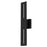 Alteck Slot 24" LED Outdoor Sconce, Black/Sand, Sand Black