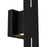 Alteck Slot 24" LED Outdoor Sconce, Black/Sand, Sand Black