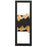 Alteck Sunrize 15" LED Outdoor Wall Sconce, Sand Black