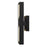 Alteck Sunrize 15" LED Outdoor Wall Sconce, Sand Black