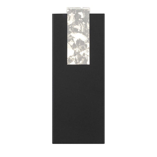 Alteck Mille 12.75" LED Outdoor Wall Sconce, Sand Black
