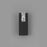 Alteck Mille 12.75" LED Outdoor Wall Sconce, Sand Black