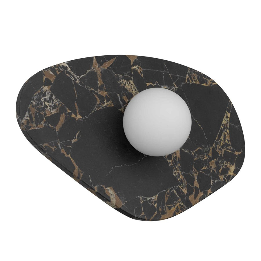 Alteck Tenere 12" LED Outdoor Wall Sconce, Sand Black/Black