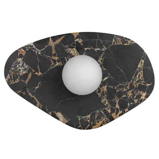 Alteck Tenere 12" LED Outdoor Wall Sconce, Sand Black/Black