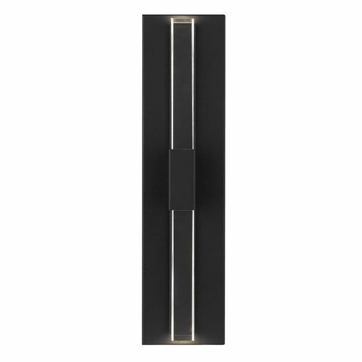 Alteck Arles 18" LED Outdoor Wall Sconce, Sand Black