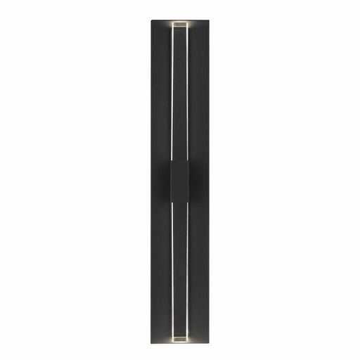 Alteck Arles 25" LED Outdoor Wall Sconce, Sand Black